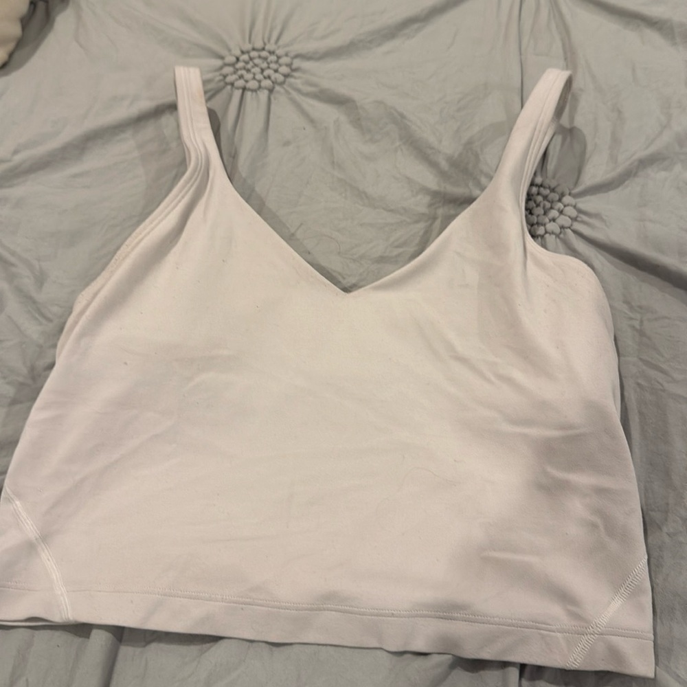 Lululemon align tank, white, size 4